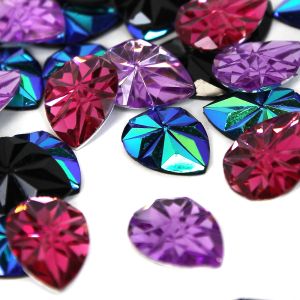 10pcs Rose Gold Diamante Rhinestone Cross Embellishments Flat Back Crystal  with Sparkly Grade A Rhinestones